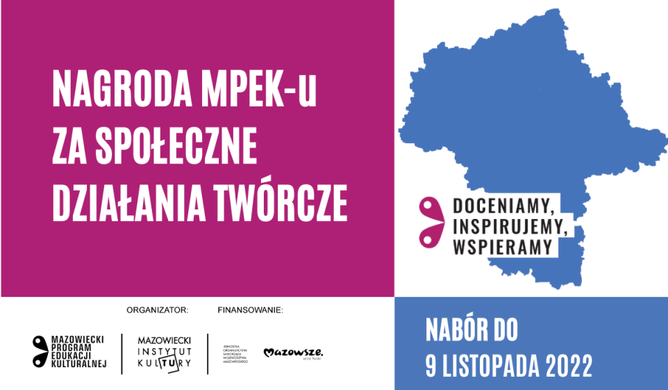 Nagroda MPEK-u za Społeczne Działania Twórcze - Edycja 2022