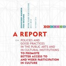 A report on policies and good practices in the public arts and in cultural institutions